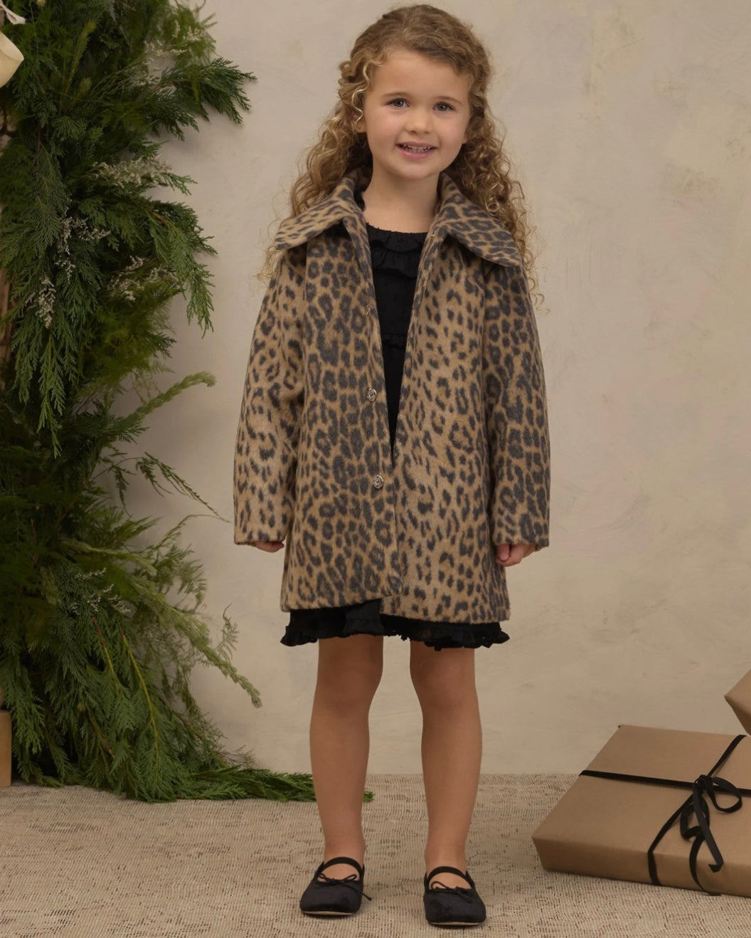 Eloise Coat | Leopard | Noralee