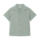 Kid Boy Shirt SS Muslin | Jadeite | En Fant