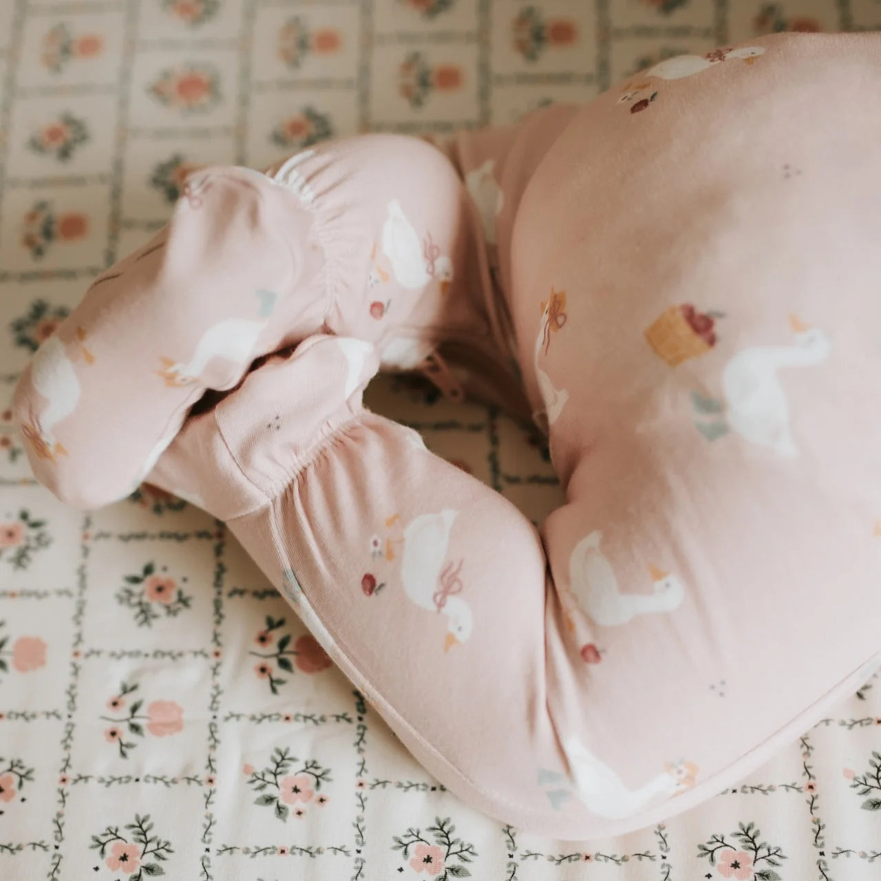 LunaKnit Sleeper | Pink Duck | Petit Lem