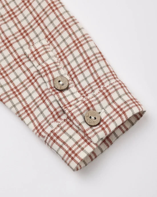 Milo Shirt | Christmas Plaid | Quincy Mae