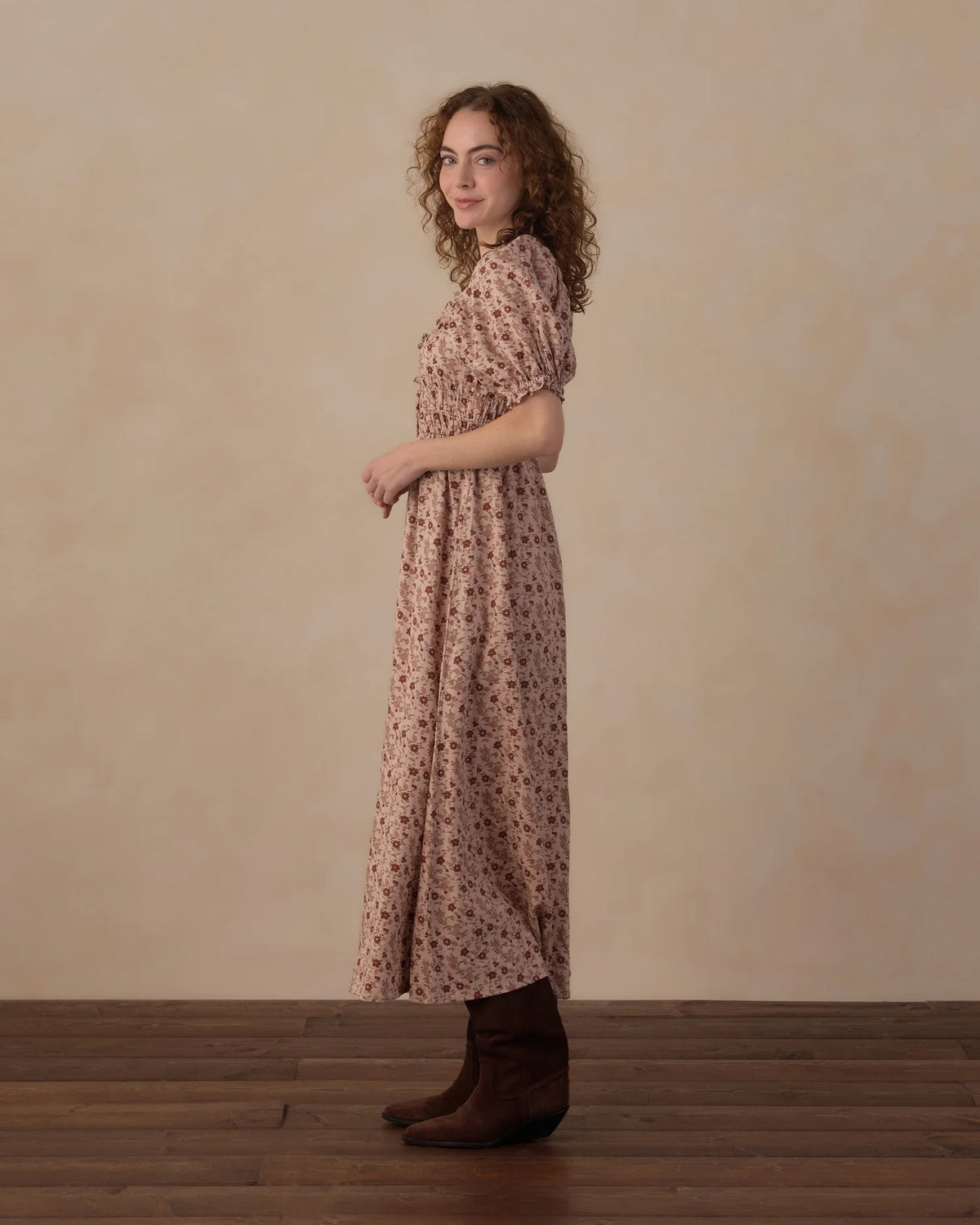 Women's Haisley Dress | Pink Floral | Rylee & Cru