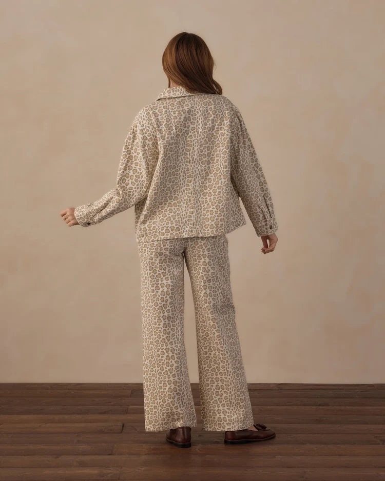 Women's Claire Jacket | Leopard | Rylee & Cru
