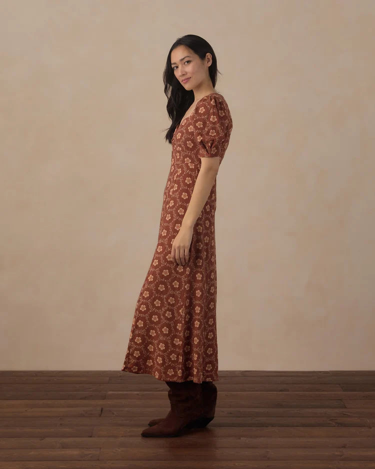 Women's Violet Dress | Brick Daisies | Rylee & Cru