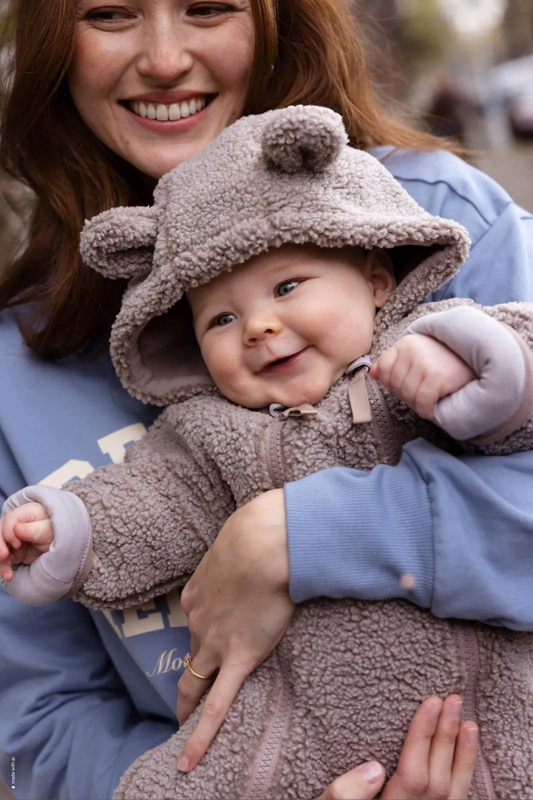 Baby Play Suit | Brown | Noppies