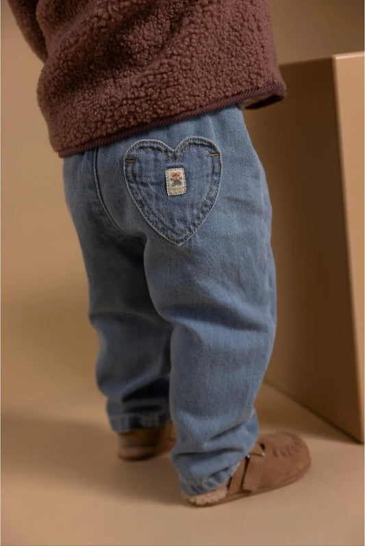 Baby Trousers | Light Blue Denim | Noppies