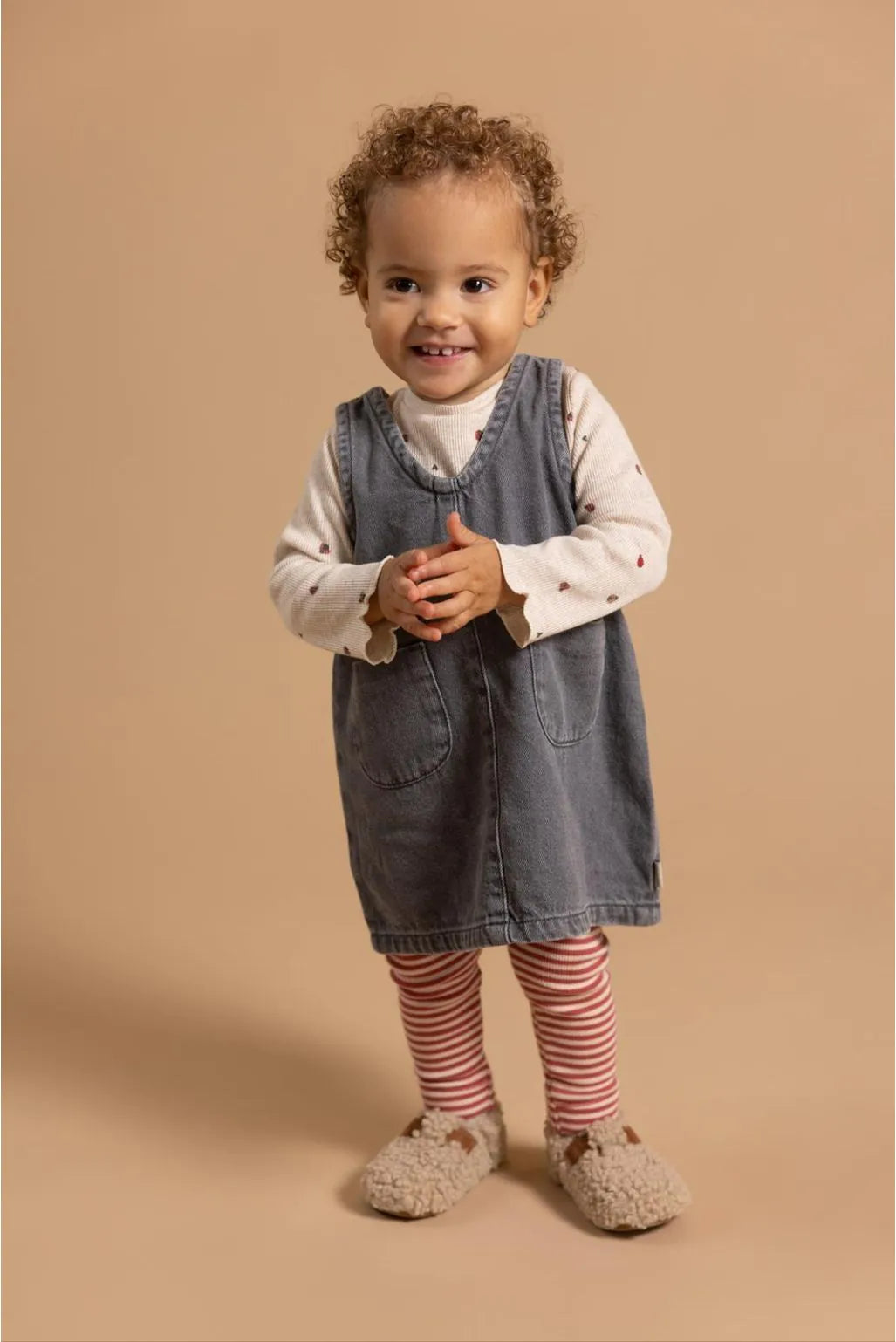 Baby Dress | Grey Denim | Noppies