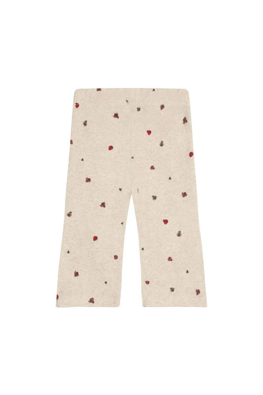 Baby Trousers | Flared Sand Melange | Noppies