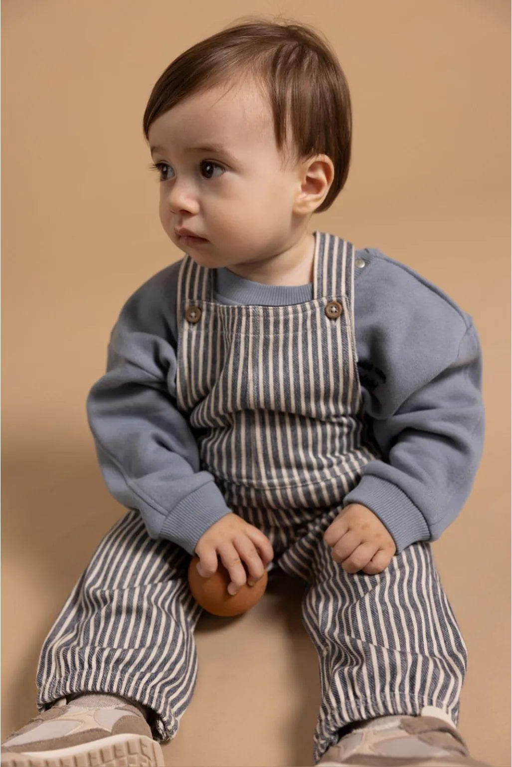 Baby Dungarees | Black Iris | Noppies
