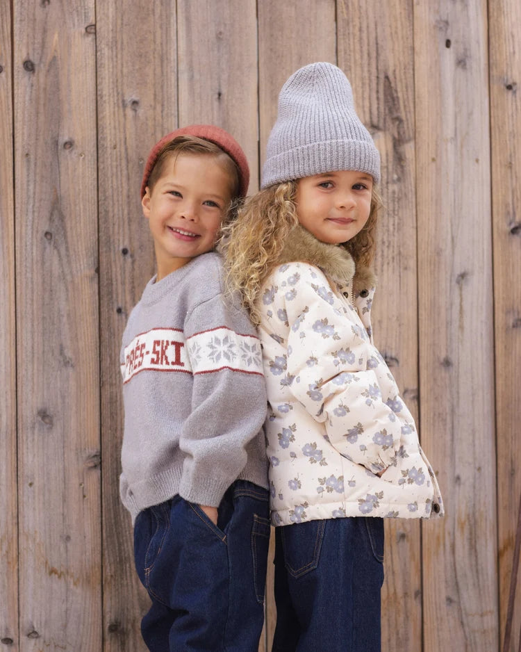 Idyllwild Jacket | Blue Floral | Rylee & Cru