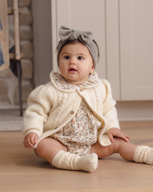 Holly Cardigan | Natural | Quincy Mae