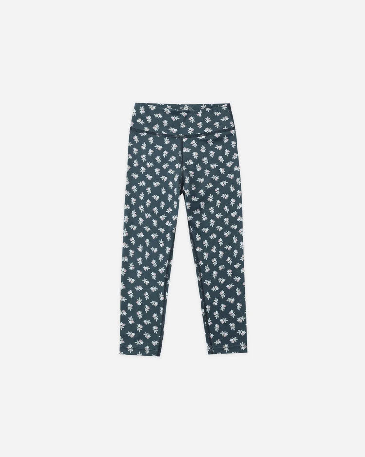 Basic Legging Set | Blue Blooms | Rylee & Cru