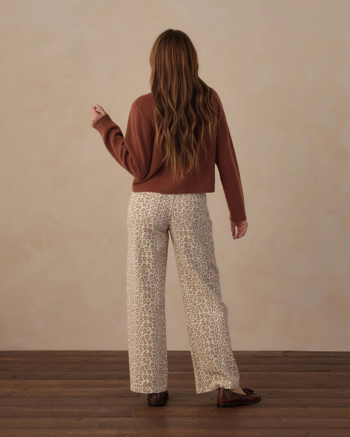 Women's Scallop Cardigan | Brick | Rylee & Cru