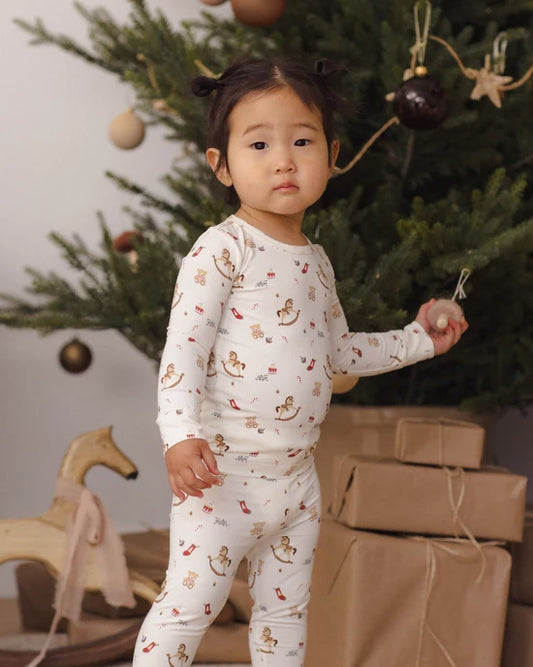 Bamboo PJ Set | Toy Chest | Quincy Mae