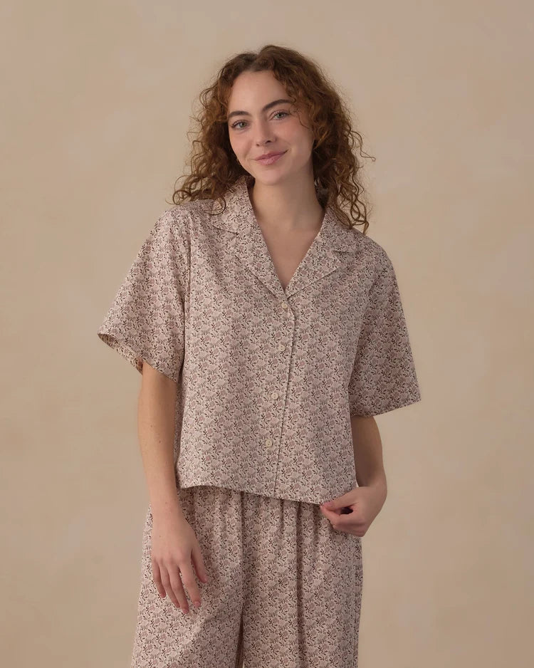 Women's Woven Pajama Set | Primrose | Rylee & Cru