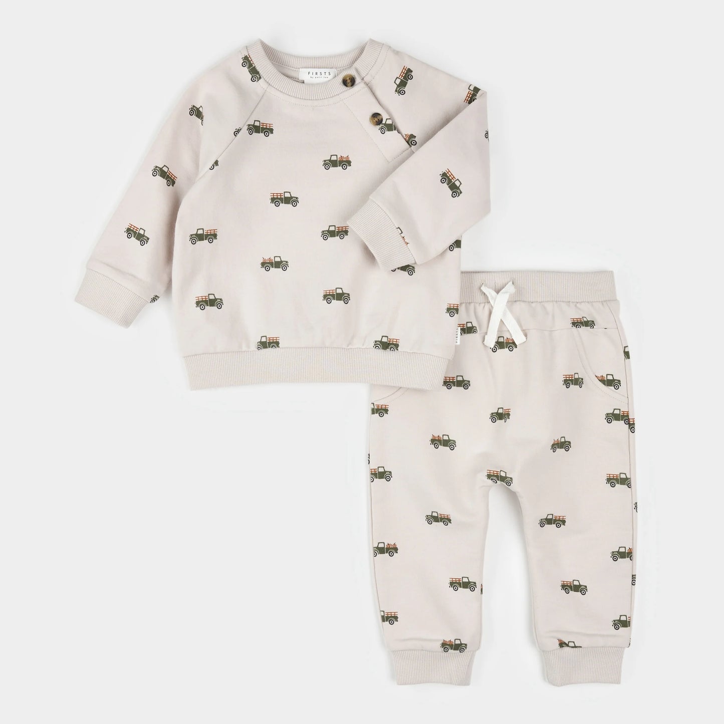 Pumpkin Patch Truck 2PC Set | Petit Lem