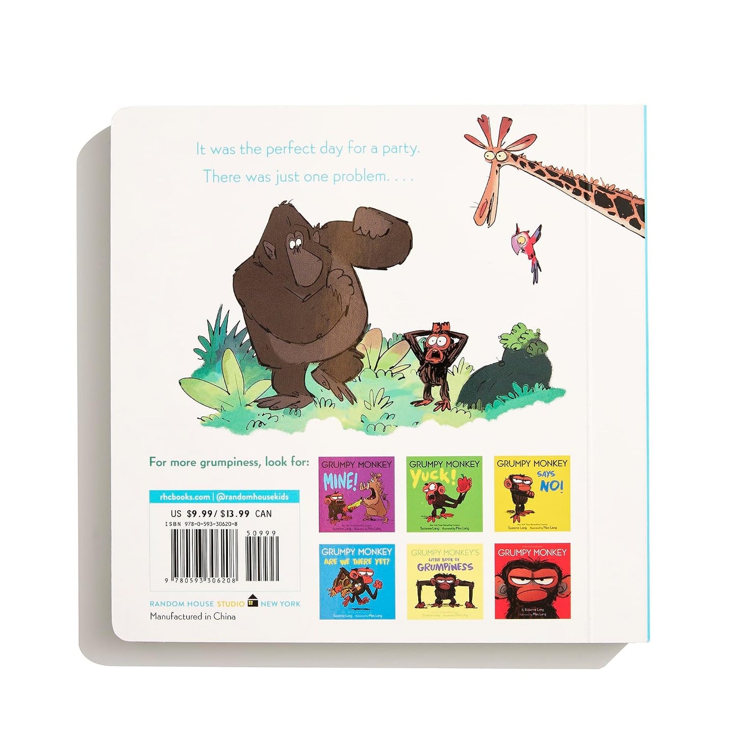 Grumpy Monkey - Party Time (board book) | Books