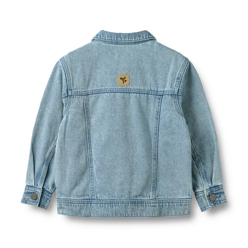 Denim Jacket Bowie | Light Blue | Wheat Kids