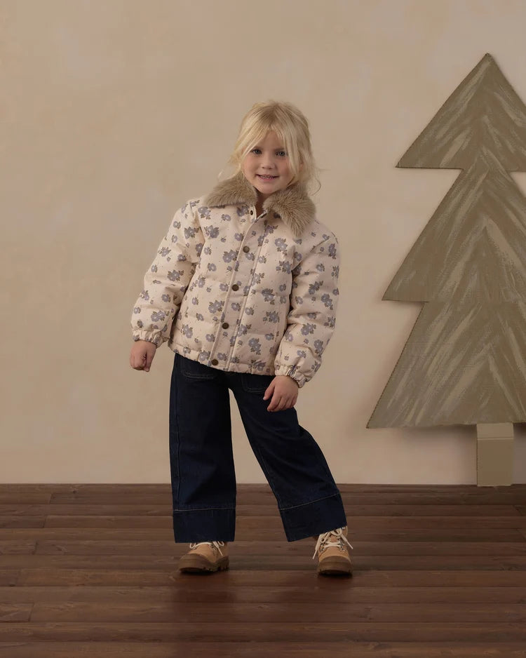 Idyllwild Jacket | Blue Floral | Rylee & Cru