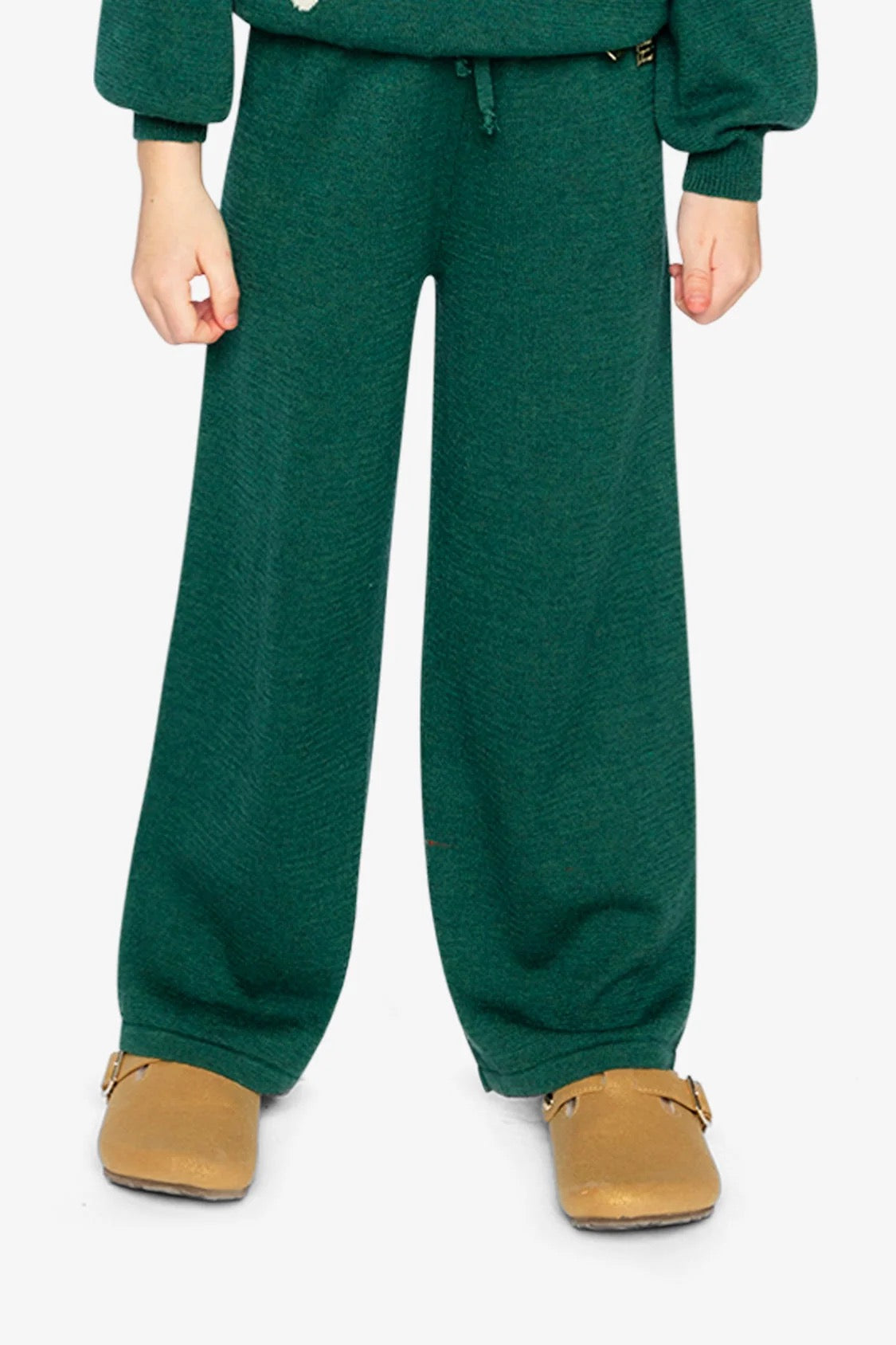 Flare Pants | Jasper Green | Deux Par Deux