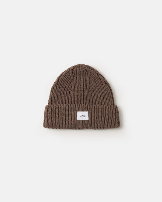 Chunky Beanie | Brown | 7am