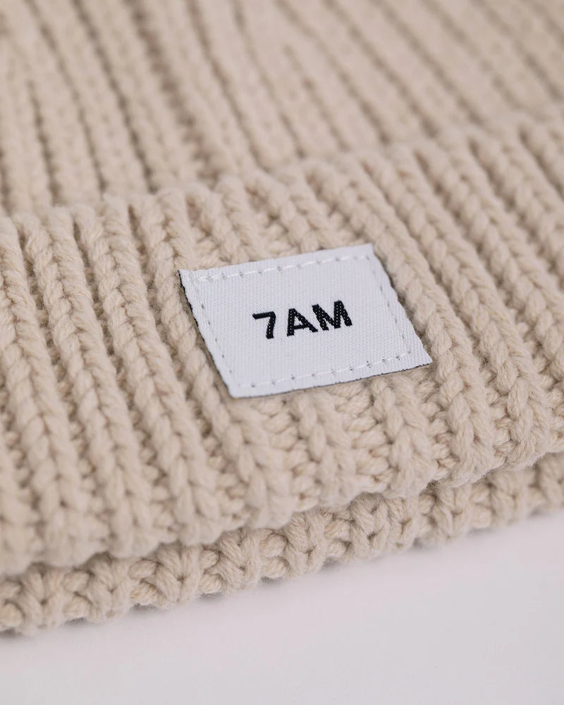 Chunky Beanie | Sand | 7am