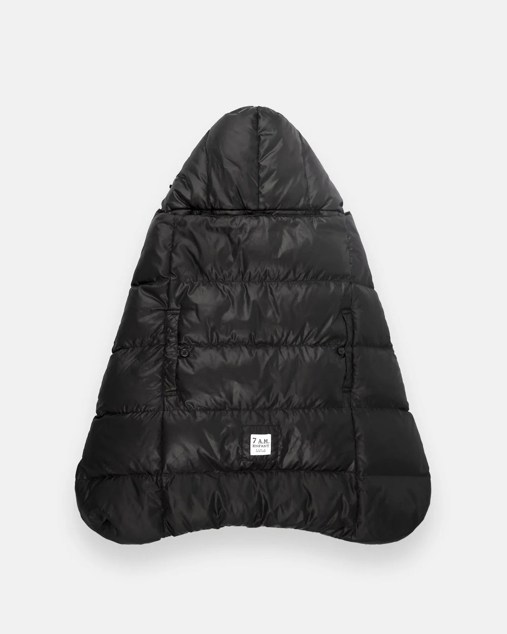 K-Poncho - Plush | 7am Enfant |  Heavy Weight Black