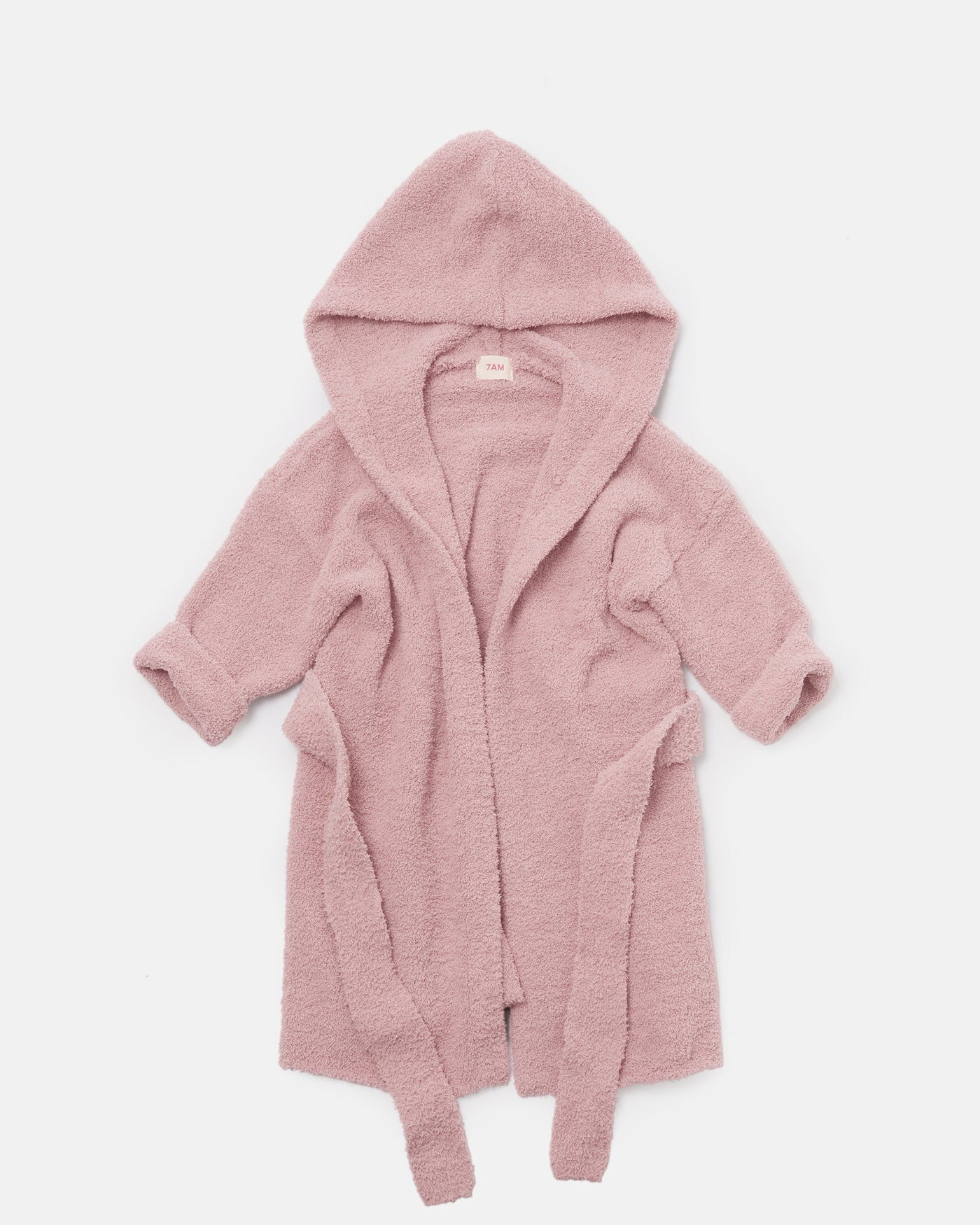 Fuzzy Robe | Ash Rose | 7AM