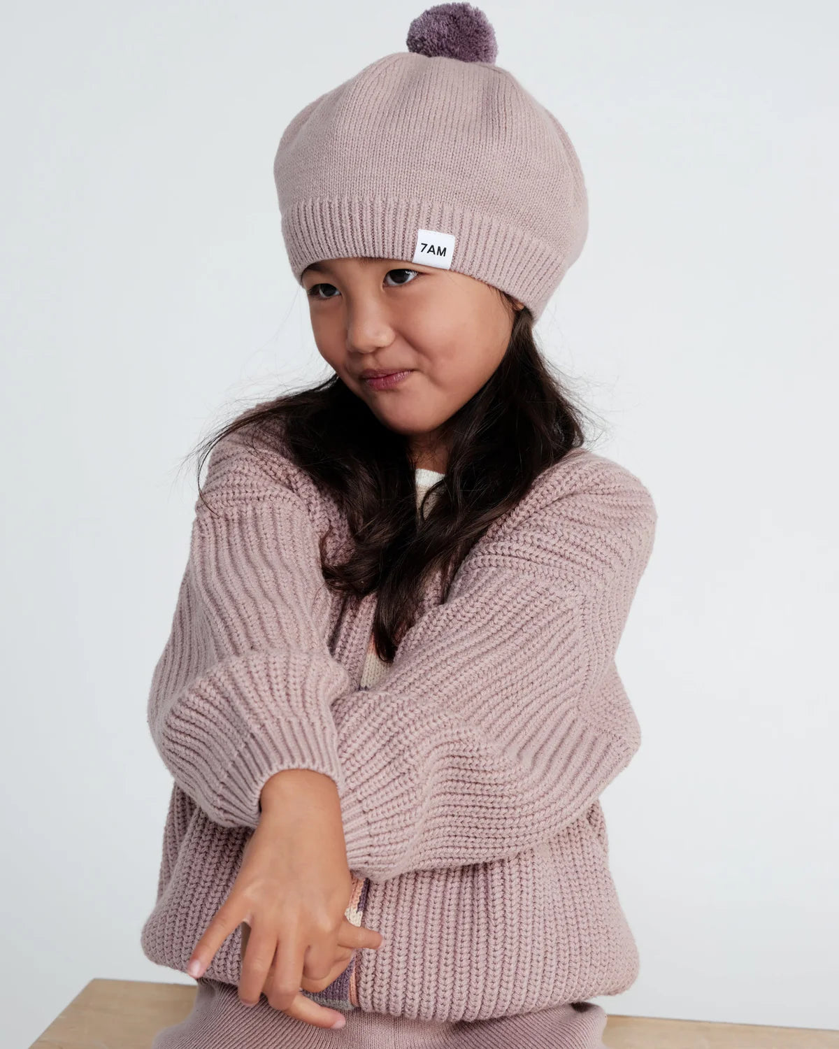 Beret Chunky | Ash Rose | 7am
