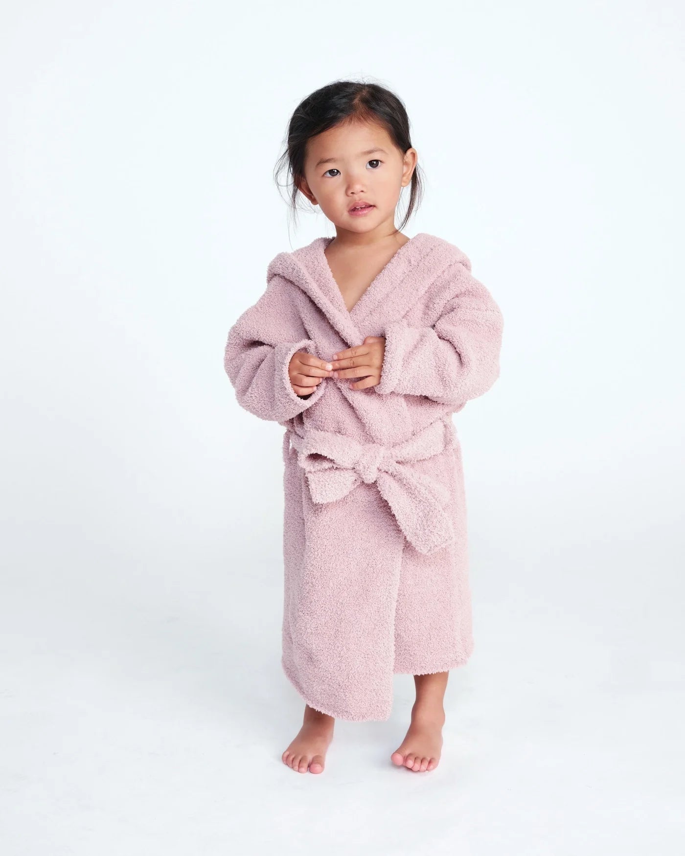 Fuzzy Robe | Ash Rose | 7AM
