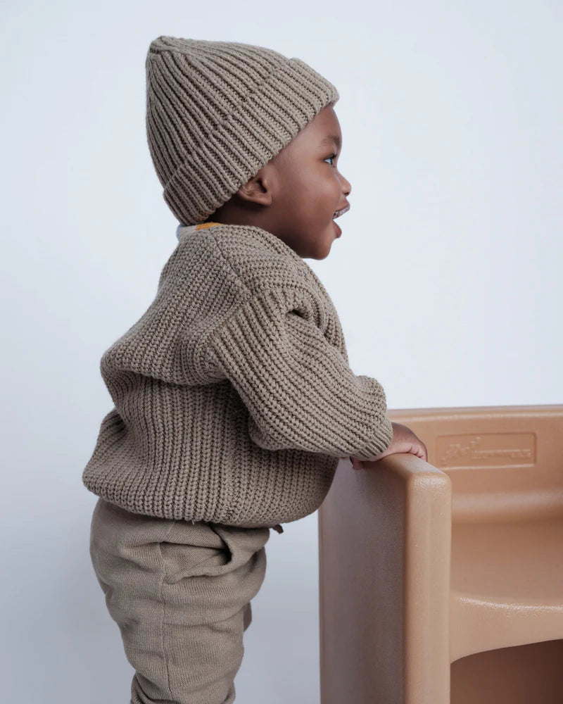 Chunky Beanie | Olive | 7am