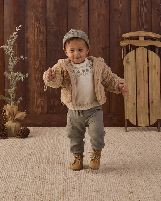 Winter Jacket | Latte | Quincy Mae