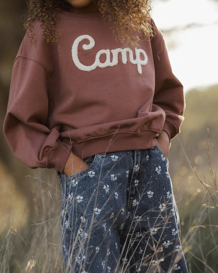 Barrel Pant | Heart Ditsy | Rylee & Cru