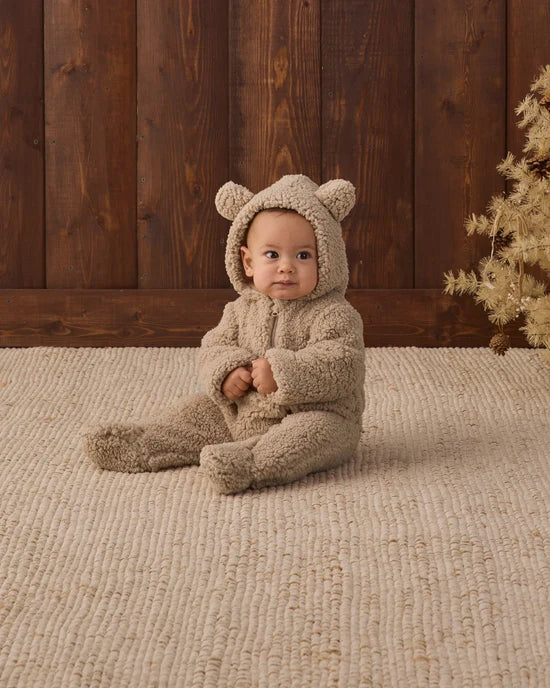 Bear Jumpsuit | Latte | Quincy Mae
