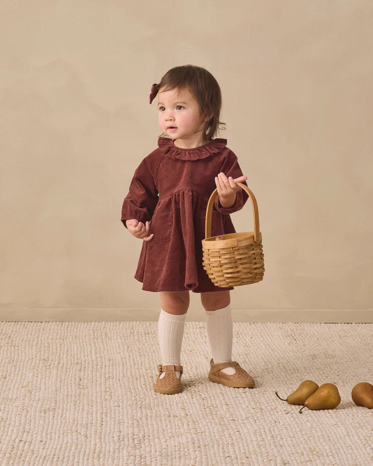 Simone Dress | Black Cherry | Quincy Mae