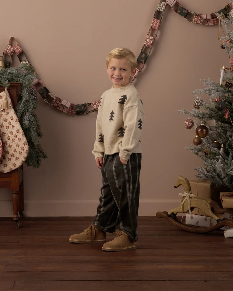 Palmer Pant | Holiday Plaid | Rylee & Cru