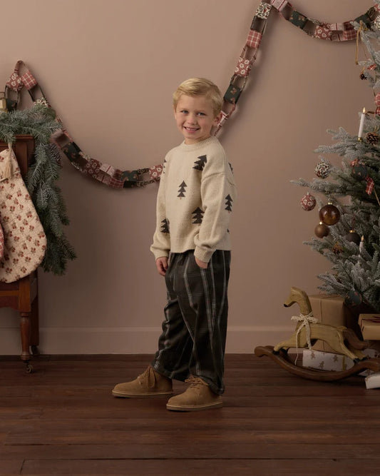 Palmer Pant | Holiday Plaid | Rylee & Cru