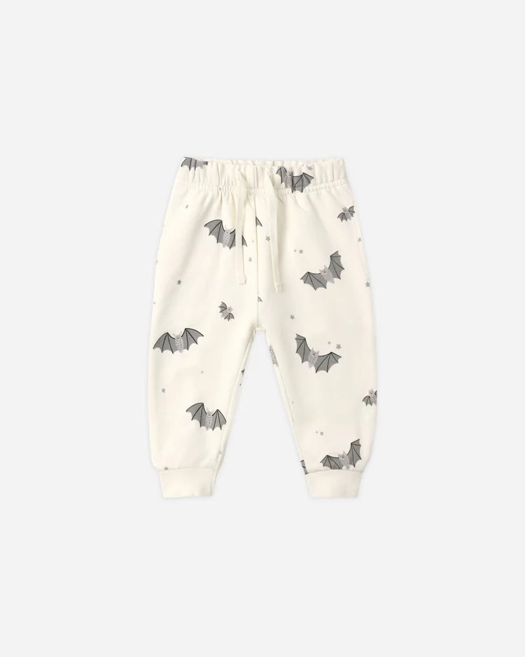Relaxed Fleece Sweatpant | Baby Bats | Quincy Mae