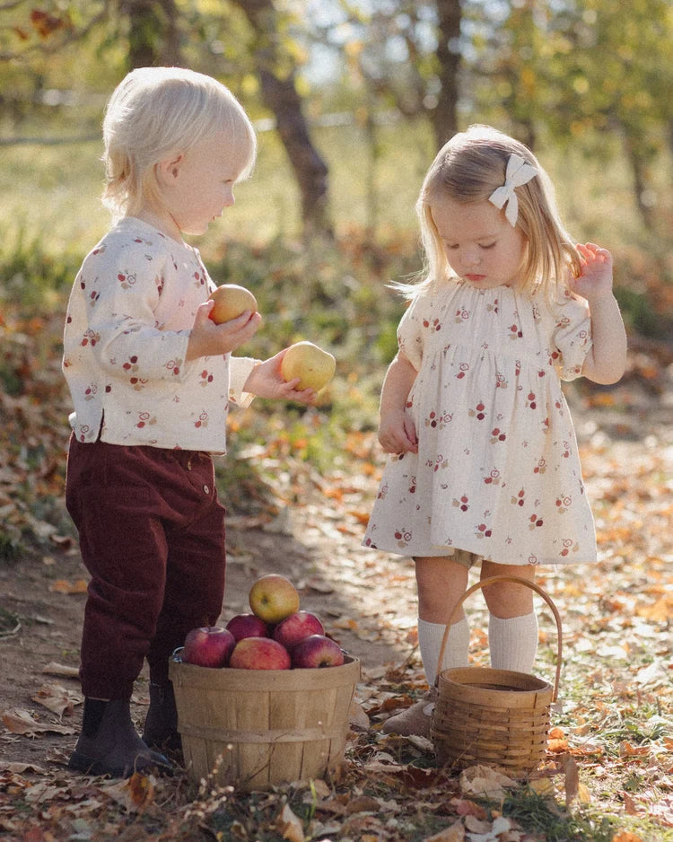 Bella Dress | Apples | Quincy Mae