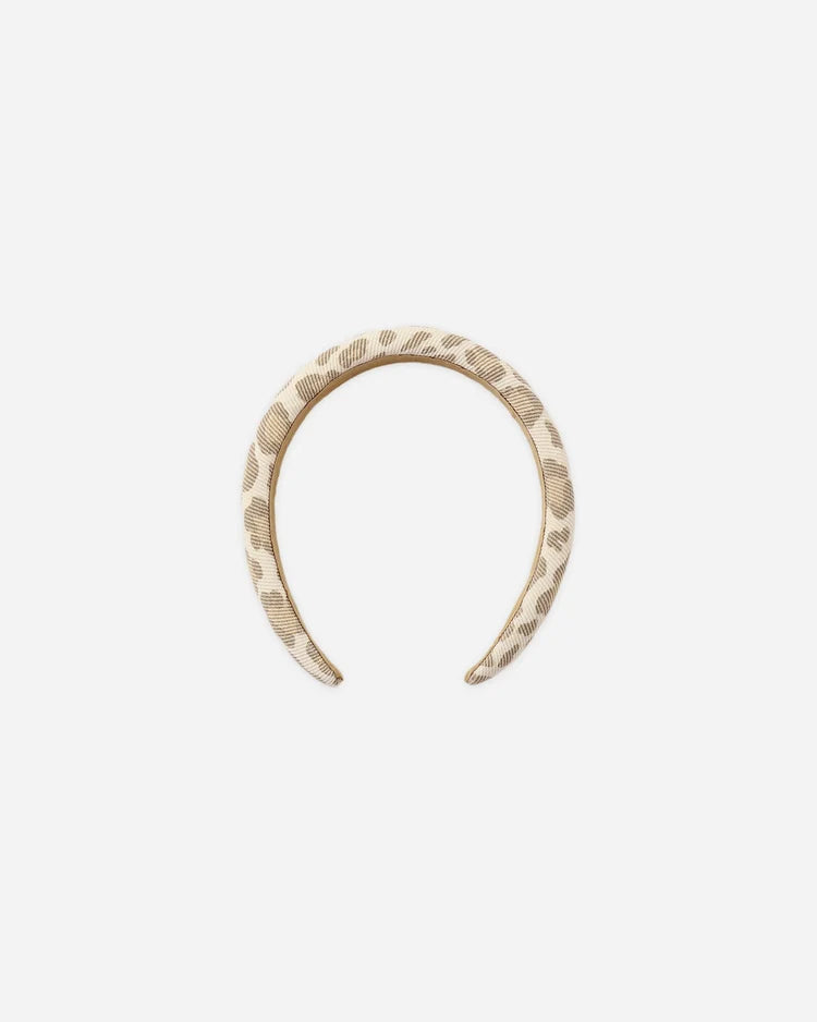 Padded Headband | Leopard | Rylee & Cru