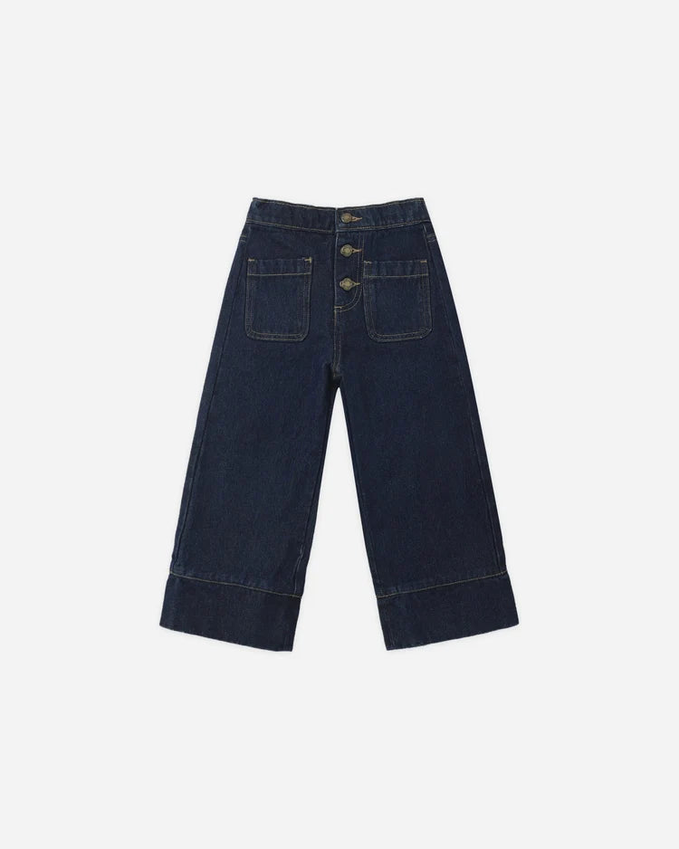 Patch Pocket Pant | Dark Indigo | Rylee & Cru