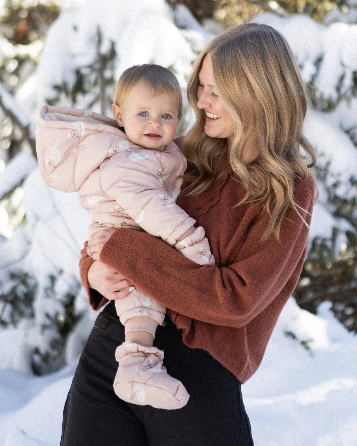 Women's Scallop Cardigan | Brick | Rylee & Cru