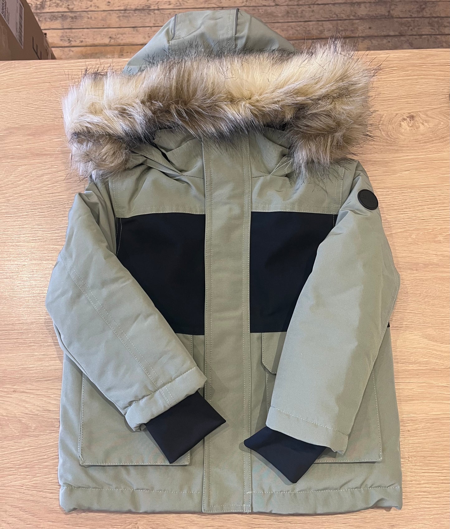 Hooded Parka | Dusty Green | Miles the Label