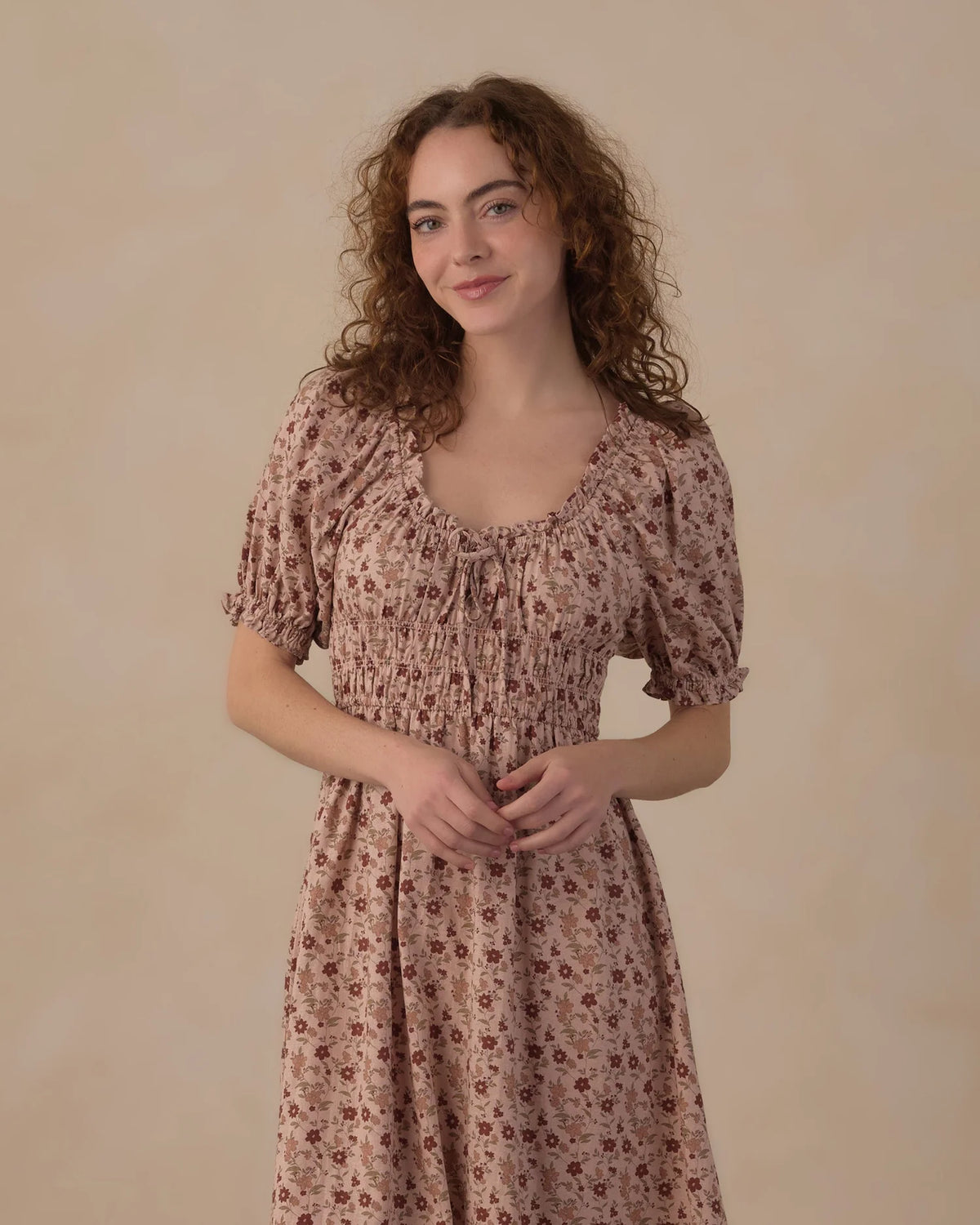 Women's Haisley Dress | Pink Floral | Rylee & Cru