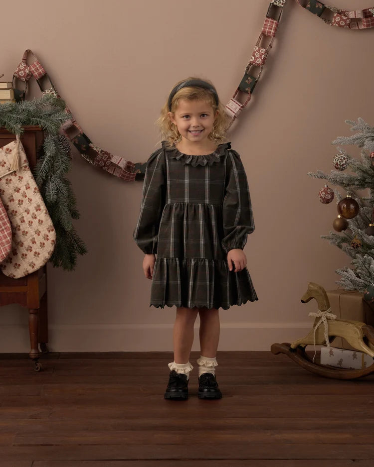 Fran Dress | Holiday Plaid | Rylee & Cru