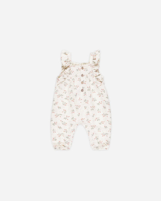 Nova Romper | Strawberries | Quincy Mae