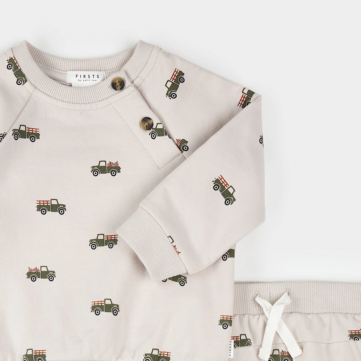 Pumpkin Patch Truck 2PC Set | Petit Lem