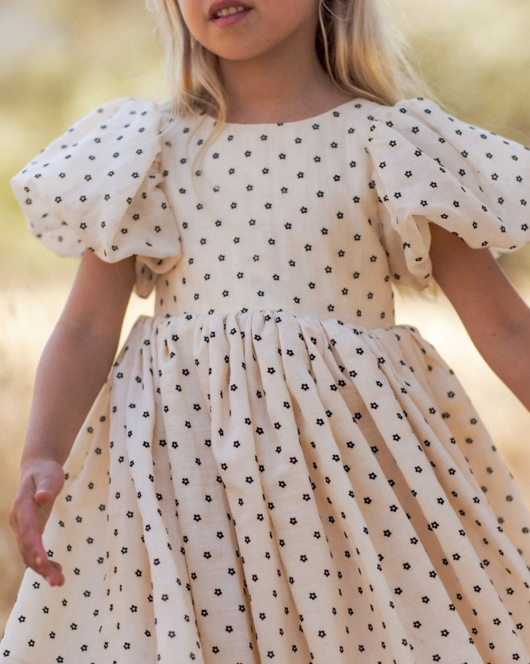 Sofia Dress | Black Daisy | Noralee