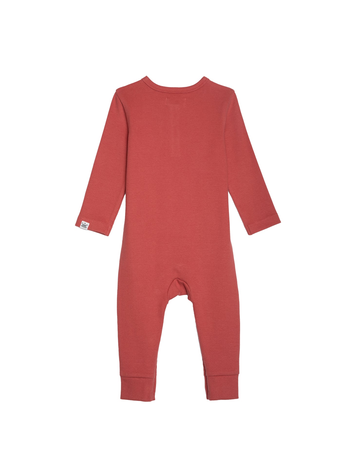 Ribbed Pocket Romper | Dusty Cedar | Rise Little Earthlings