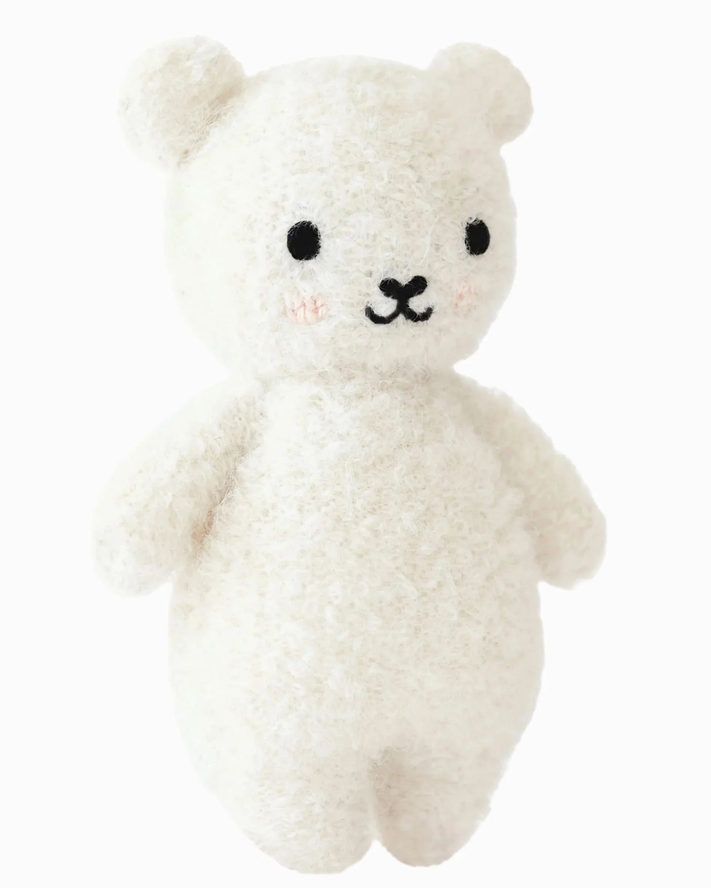 Baby bouclé bear (Ivory) | Cuddle + Kind