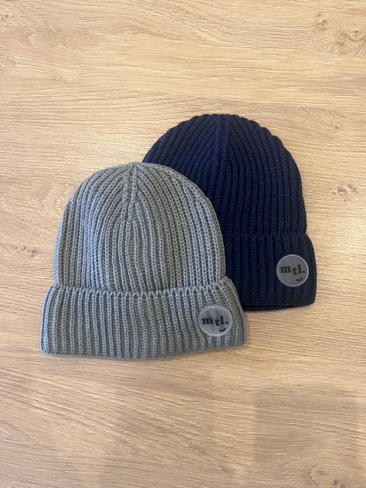Knit Beanie | Navy | Miles the Label